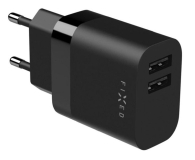 Ładowarka i akumulator FIXED Ładowarka sieciowa 17W 2xUSB-A czarny FIXC17N-2U-BK